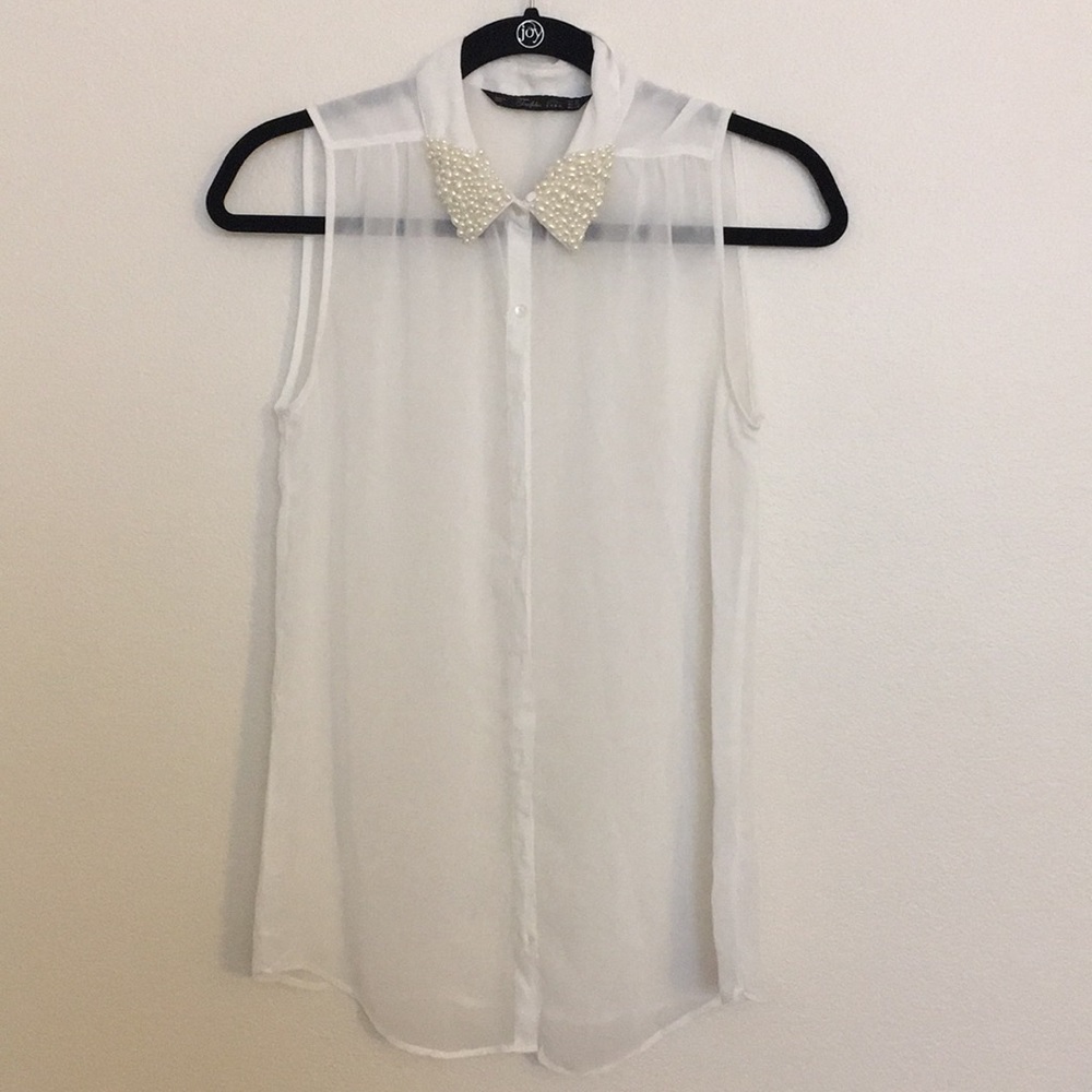ZARA Sleeveless Blouse